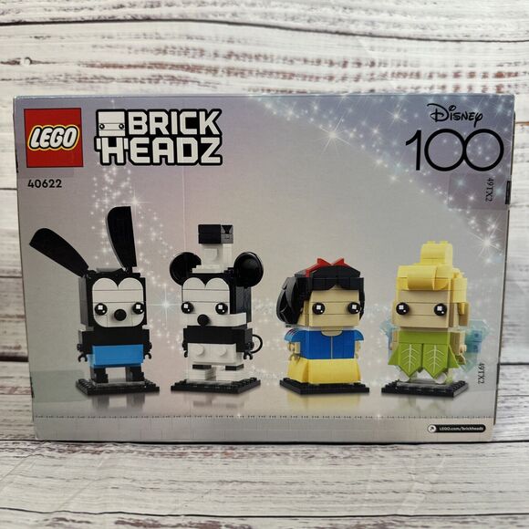 LEGO Disney 100 Celebration Train 43212 and Brick Headz 40622 Building Sets New - Picture 4 of 16